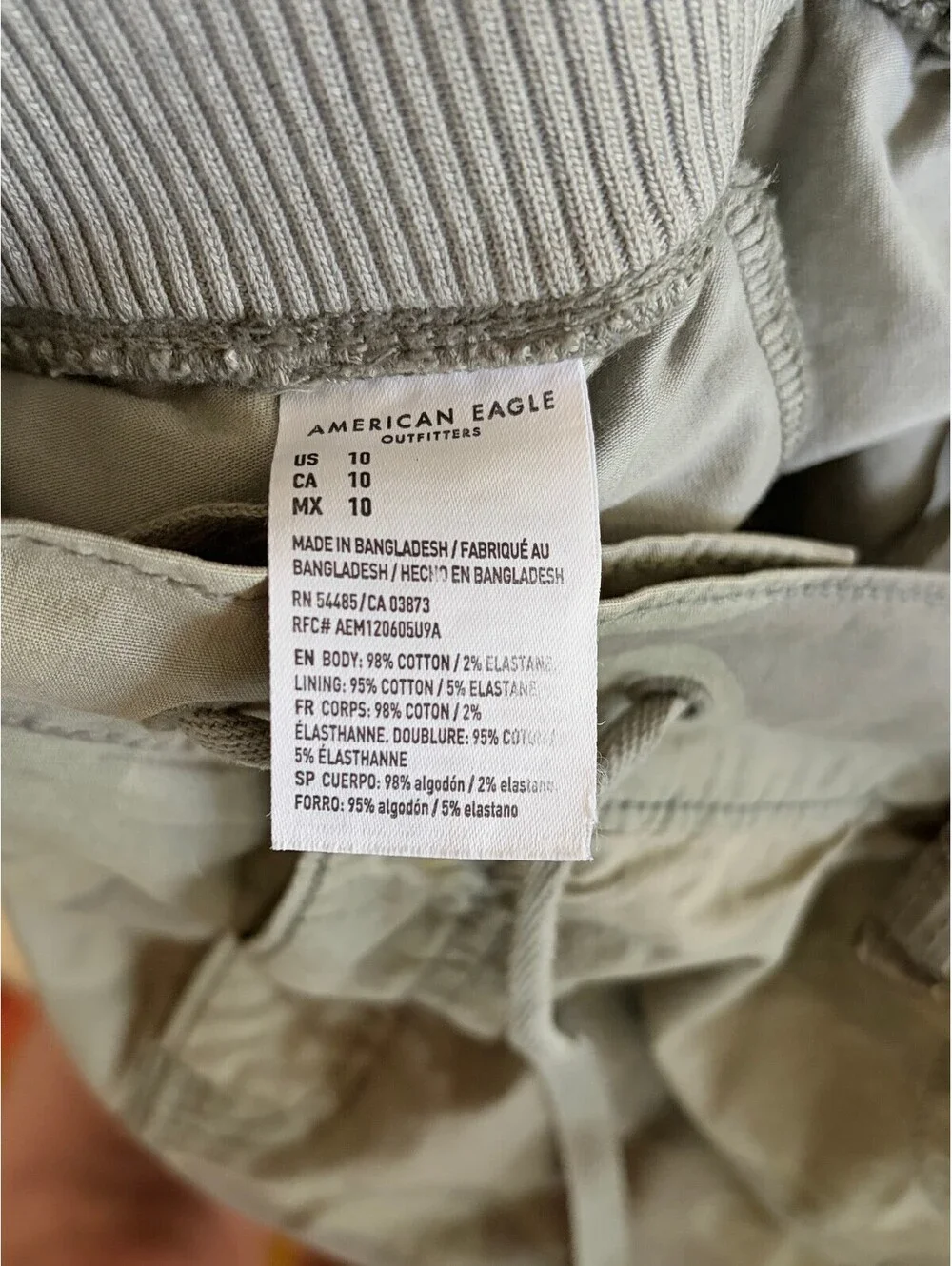 Camo Mini Skirt Cargo Y2K American Eagle Size 10